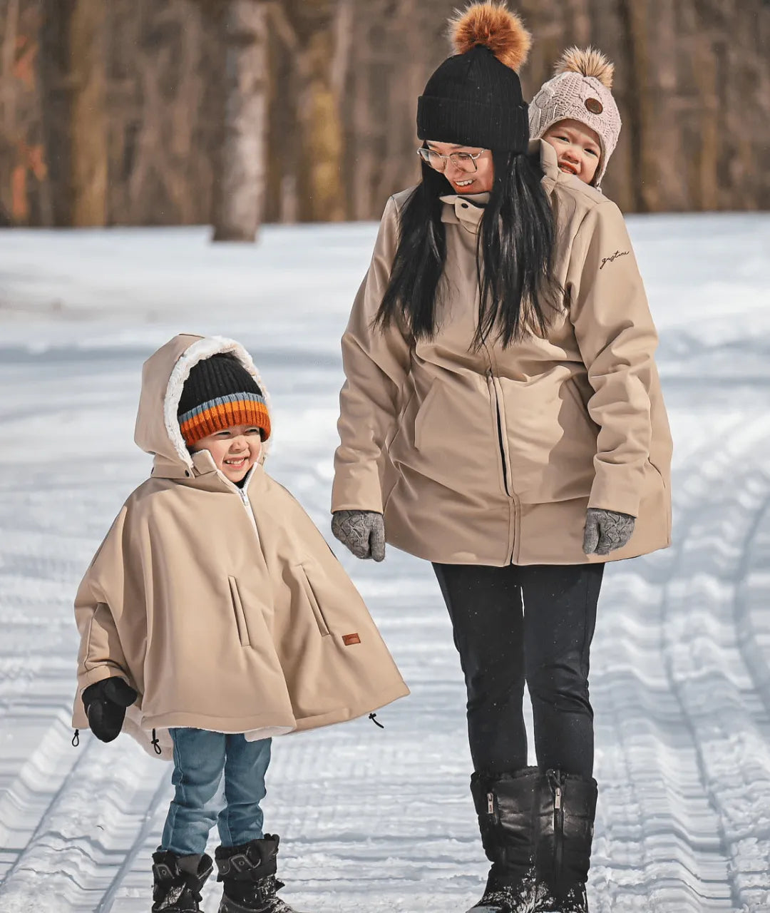 3 in 1 winter coat with extension