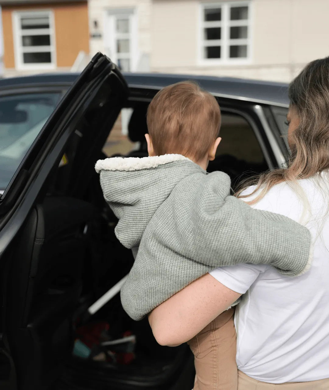 Evolving knitted poncho