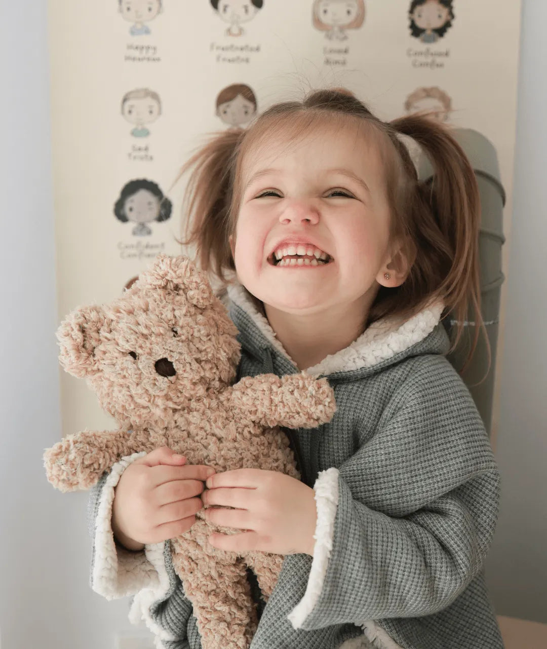 Evolving knitted poncho