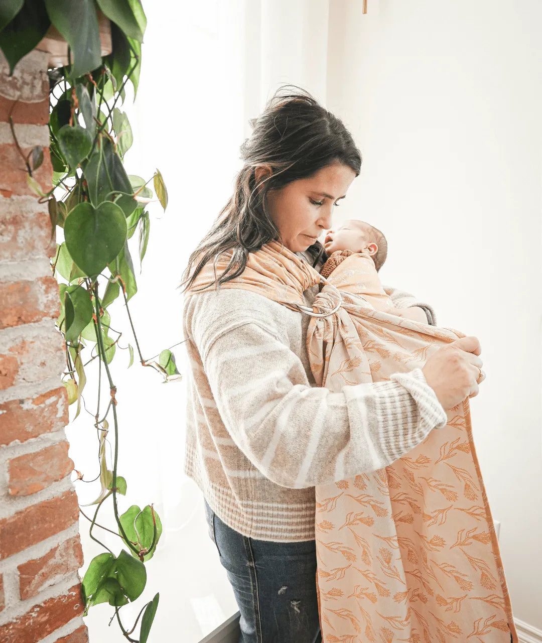 ring-sling-garden-honey